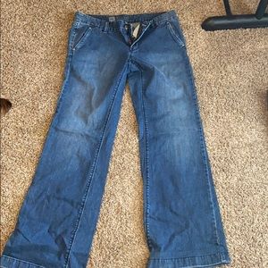Trouser jeans wide leg